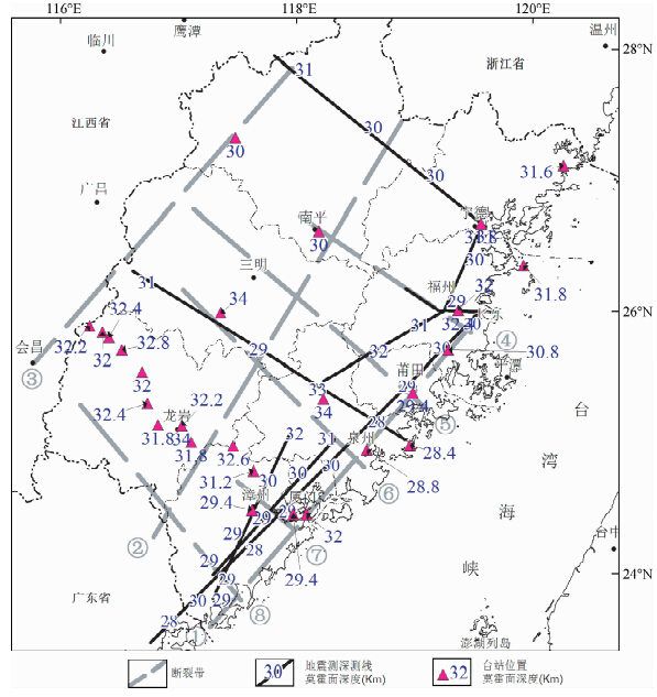 福建地区地壳上地幔速度结构研究进展