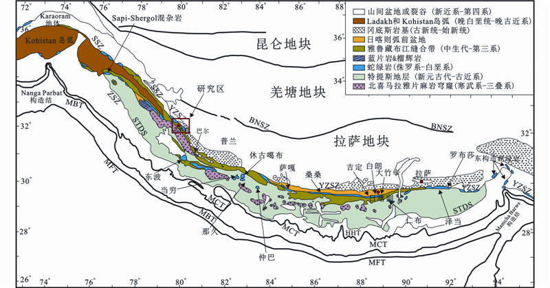 雅鲁藏布江蛇绿岩带西段达机翁地幔橄榄岩组成特征及其形成环境分析