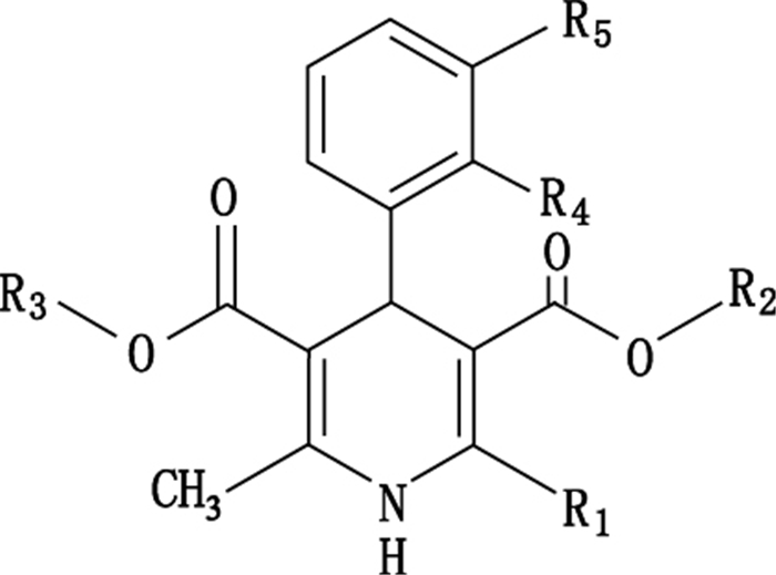 二氢吡啶类药物具有一个基本的活性结构1,4-二氢吡啶环[11-12](如图 1