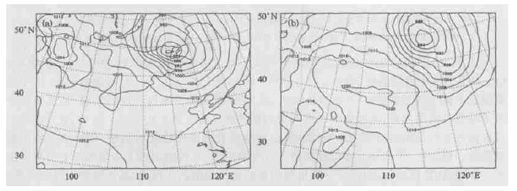 地形影响蒙古气旋发展的观测和模拟研究