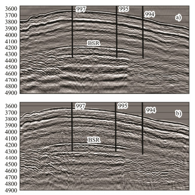 Stack Profile Study of the Sensitive Properties of Marine Gas Hydrate Based on the ...
