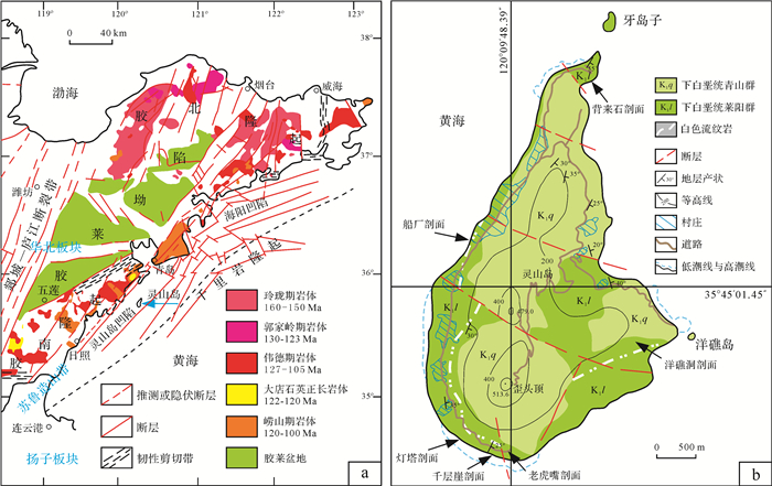 灵山岛下白垩统软沉积物变形构造类型划分及其地质意义