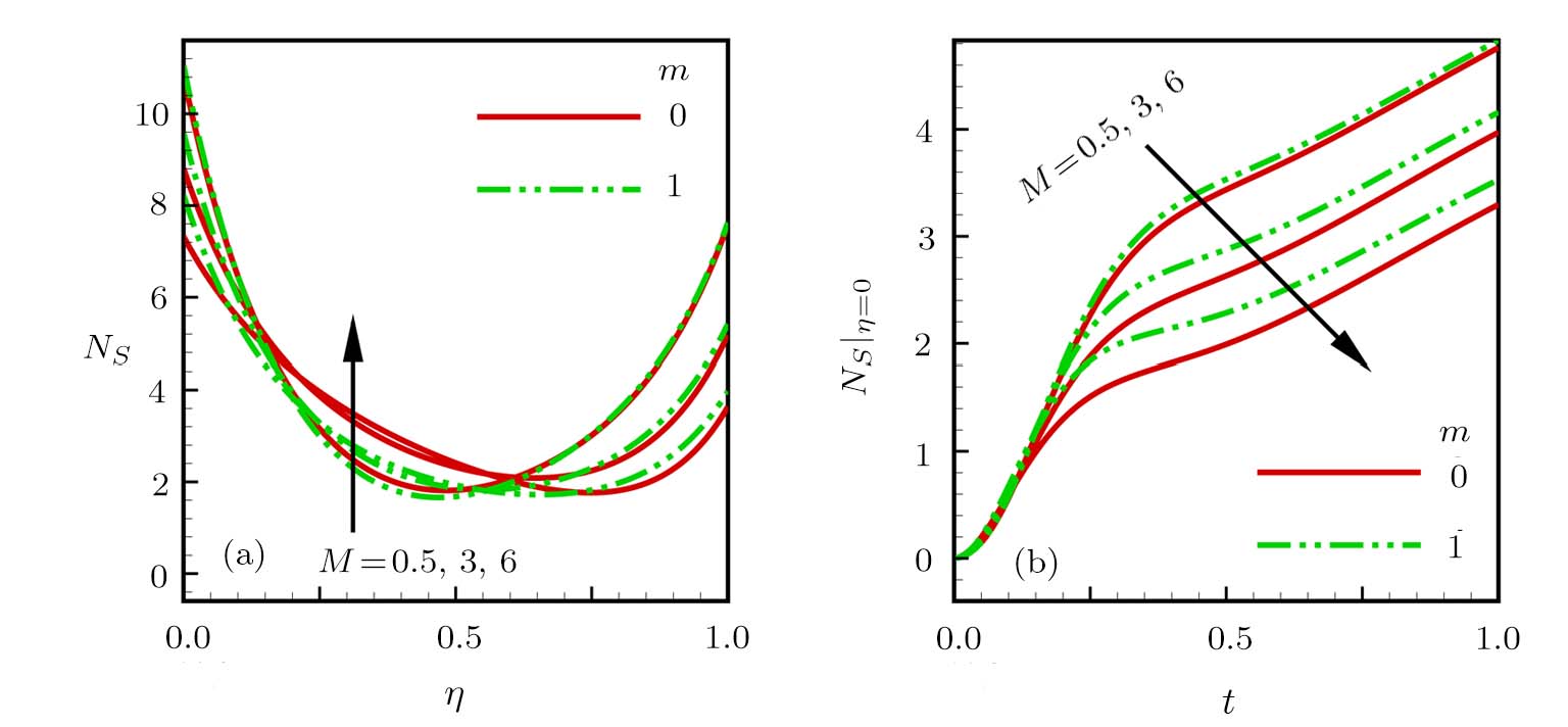Numerical Study of Unsteady MHD Flow and Entropy Generation in a ...