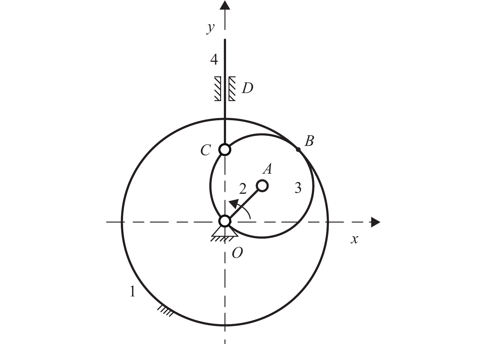 齿轮直线机构figure gear-linear mechanism