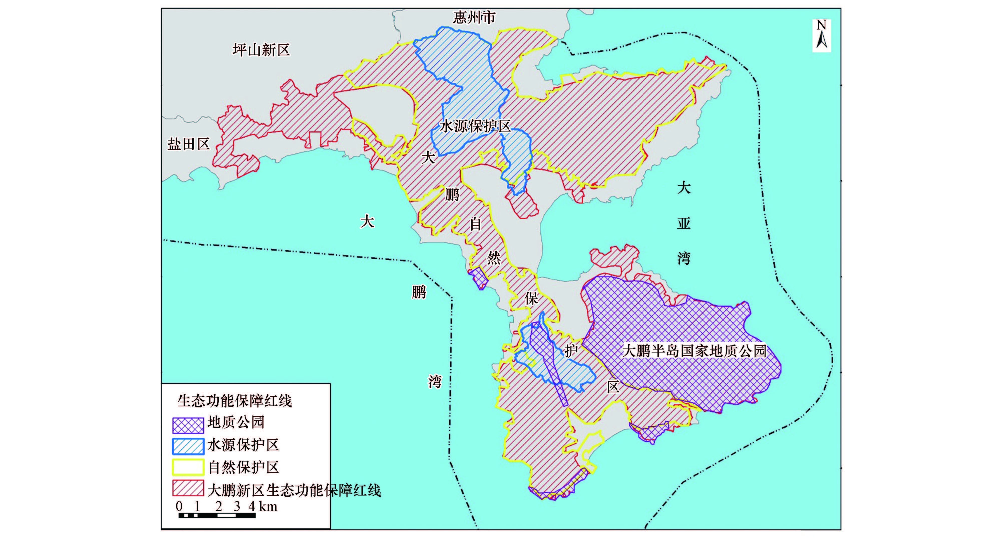 深圳大鹏湾地图图片