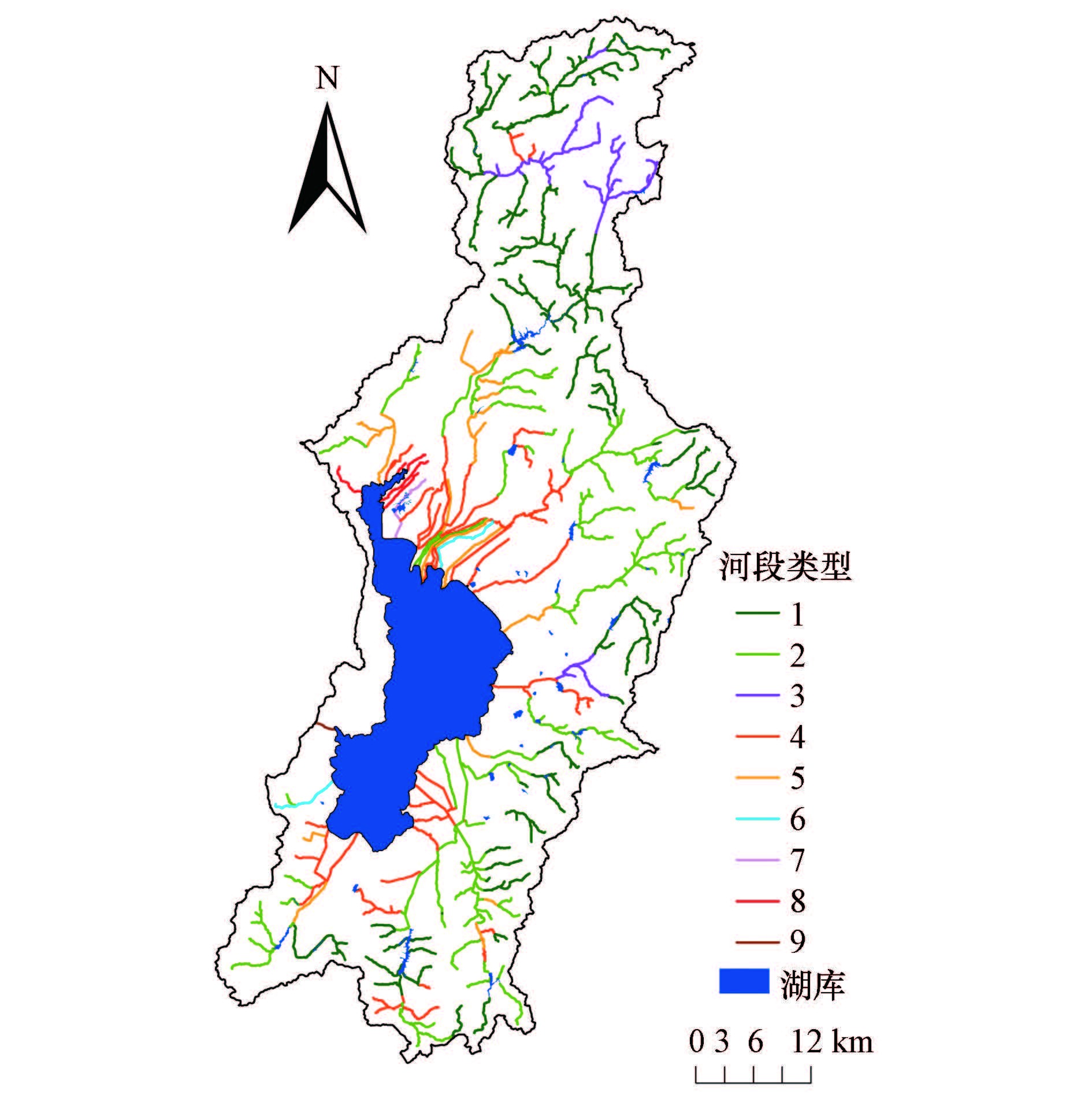 基于保护目标制定的湖泊流域入湖河流河段划分方法——以滇池流域为例