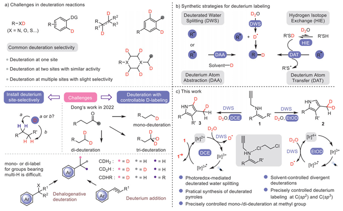 Scheme 1. Challenges in deuteration reactions.
